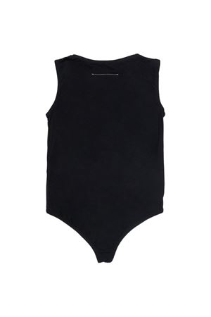 Body in jersey elasticizzato con logo Numeric MM6 KIDS | M60809MM05MM6900